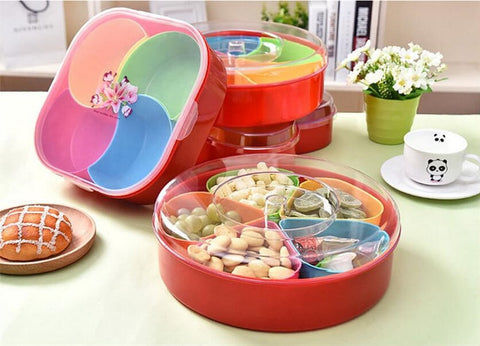 Box Fruit Dishes Saucer Snack Tray Fruit Tray Plates Serving